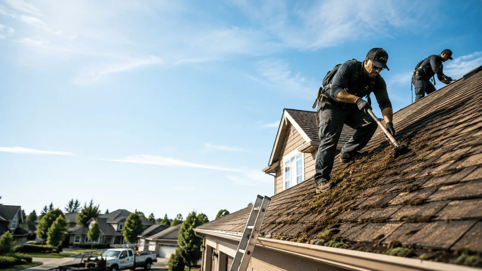 Roof Moss Removal in Maple City, MI near me